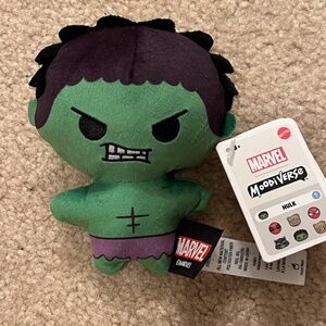 HULK Marvel Moodiverse Mini Plush Collectible Toy NWT